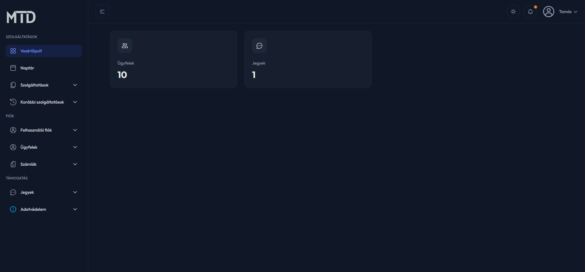 MTDev Admin